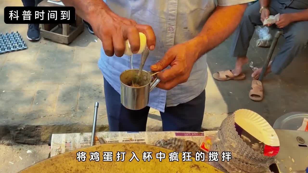 印度街头的蛋炒饭是如何制作的
