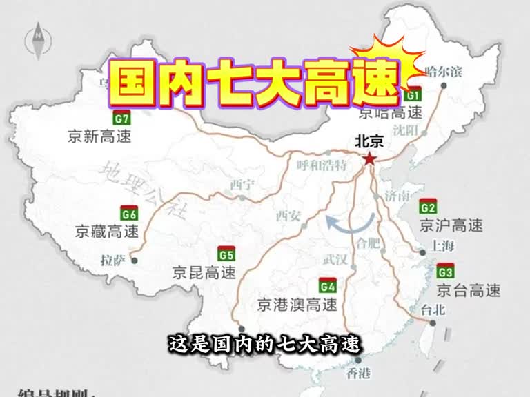 来看看国内的七大高速