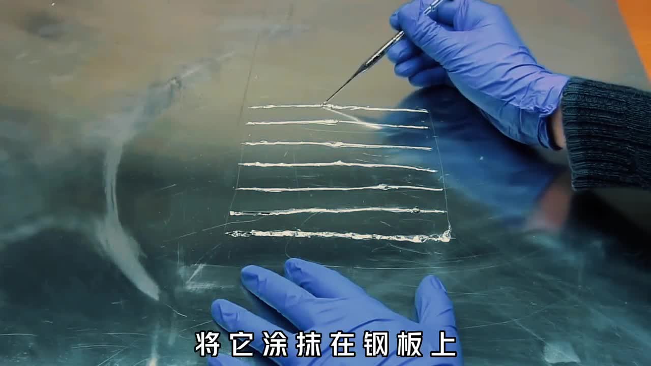 金属镓究竟有多可怕将它涂在钢板上一拳就能穿透钢板