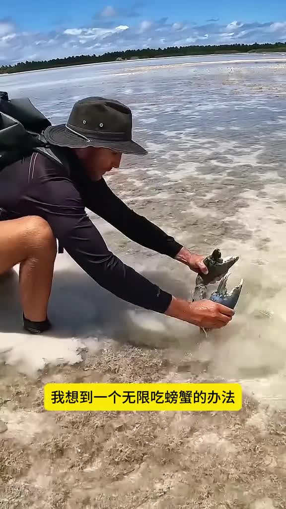 我想到一个无限吃螃蟹的办法你看可行吗