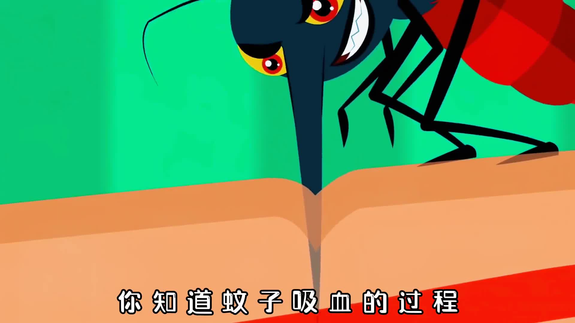 你知道蚊子吸血的细节有多恐怖吗它为什么会总叮着你咬