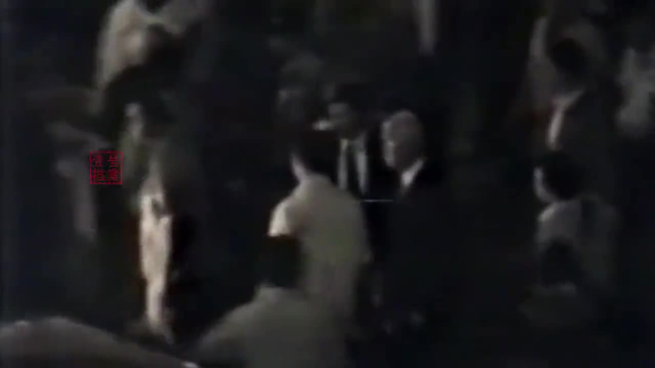 1995年以色列总理拉宾被暗杀真实影像巴以两国和谈大门被关闭