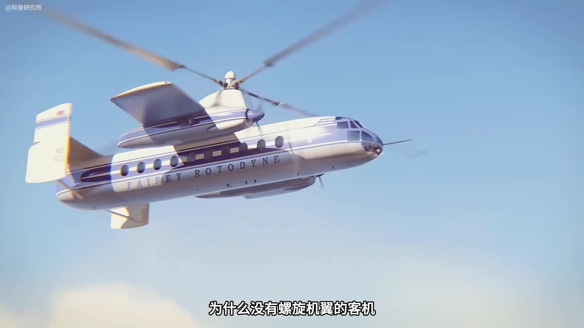 60年代的螺旋机翼客机为什么现在没有了一