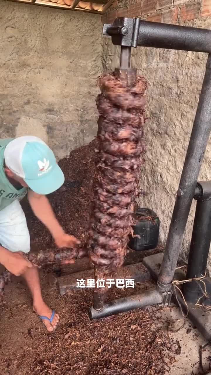 香肠还是麻绳农民手里的神秘绳子竟是烟叶