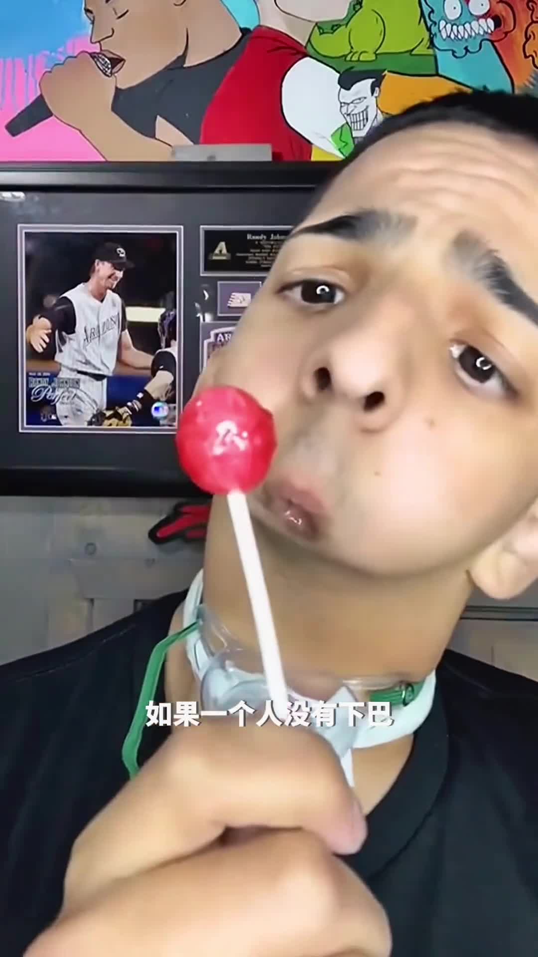 没有下巴的生活日常生活中面临各种各样的挑战