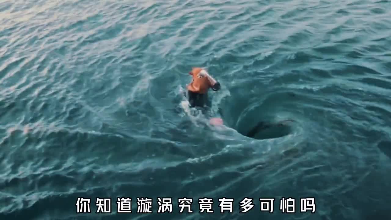 水中旋涡究竟有多可怕几只鸭子想游过去瞬间被吞噬的无影无踪