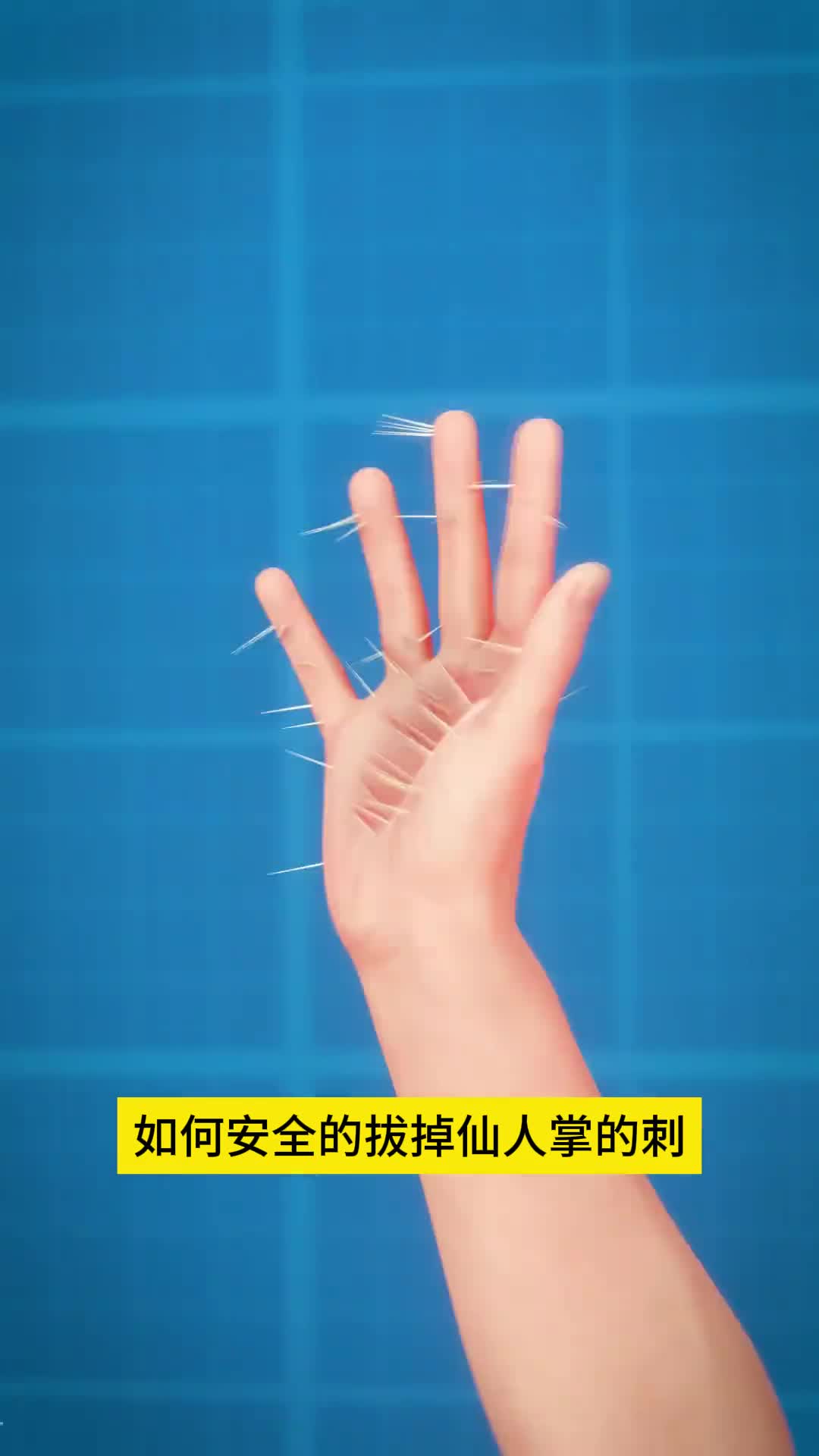 如何安全的拔掉仙人掌的刺教你个好方法