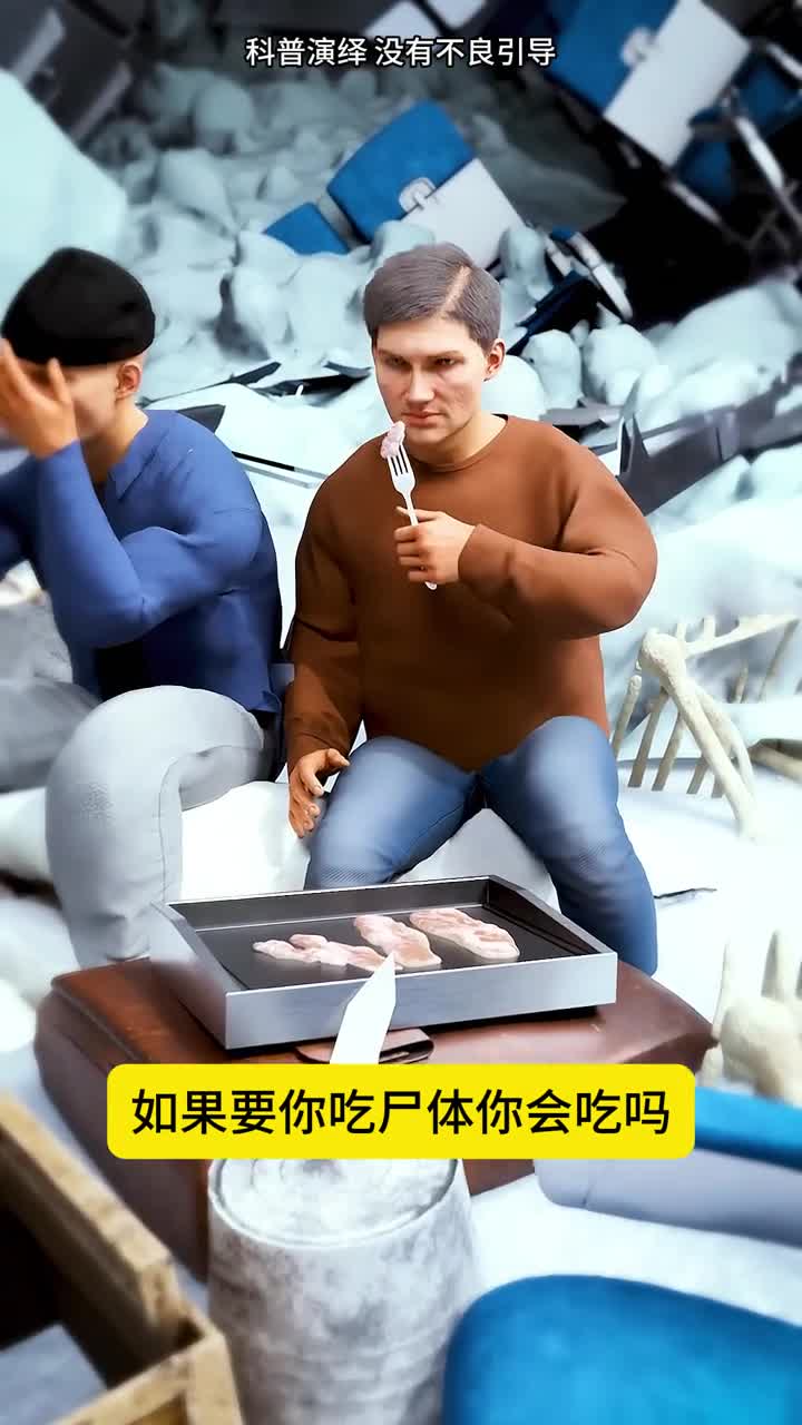 如果迫不得已要你吃尸体不然就会饿死你会吃吗