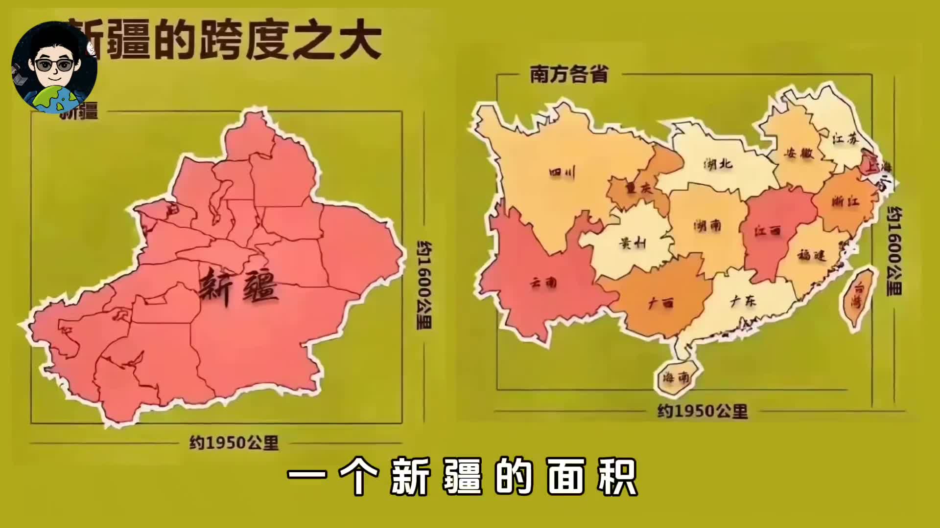 为什么新疆的面积会这么大