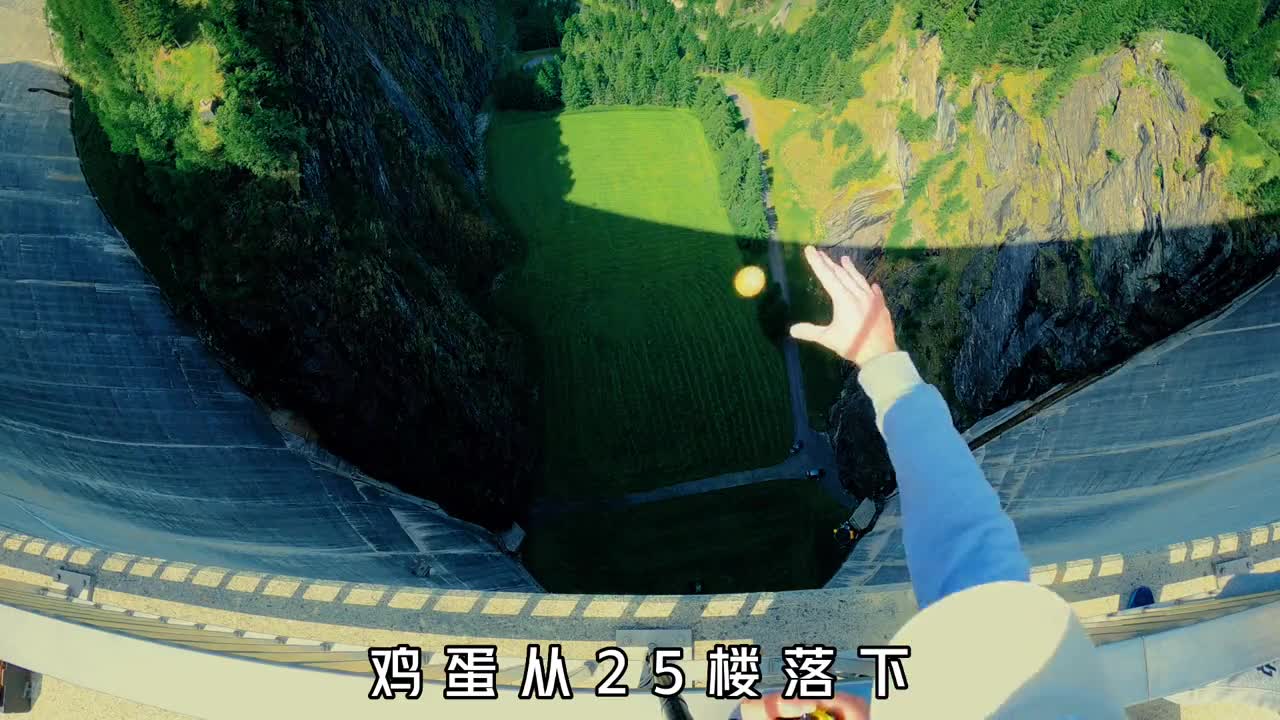 一滴水从万米高空落下能砸死人吗换成西瓜鸡蛋会有多可怕