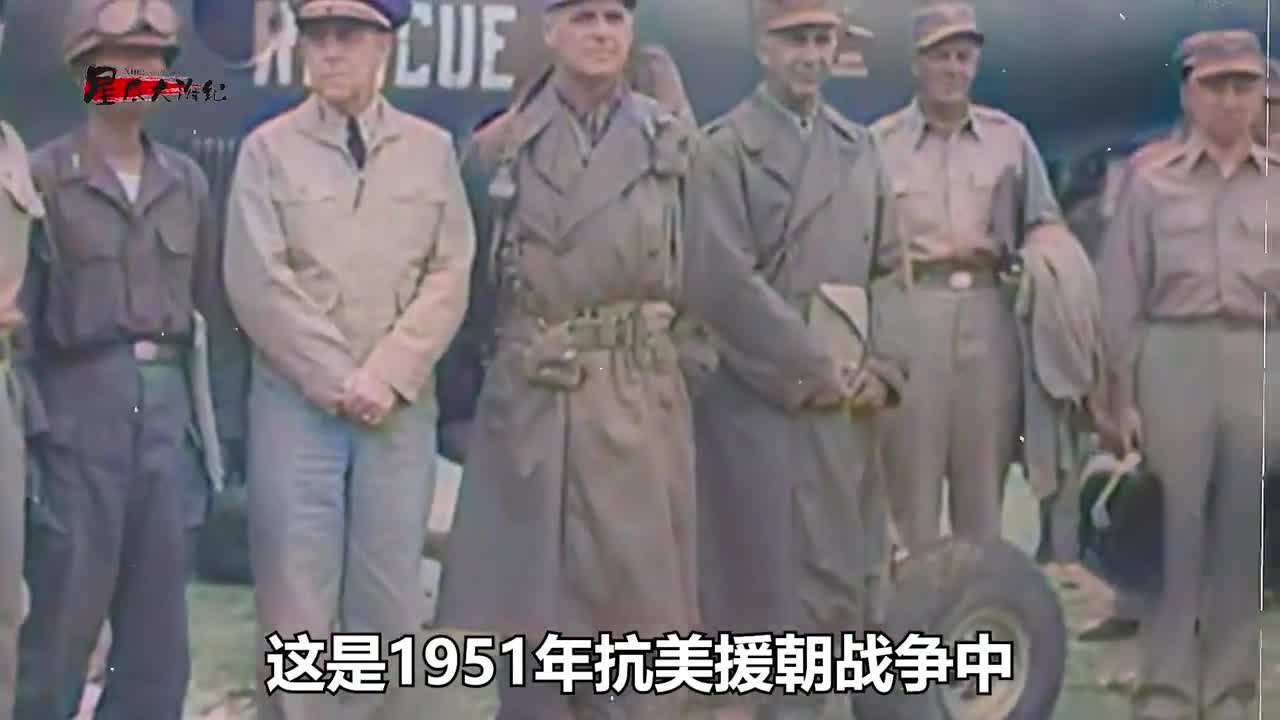 1951美军悬挂白旗和志愿军谈判真实影像曾经扬言圣诞节可以回家