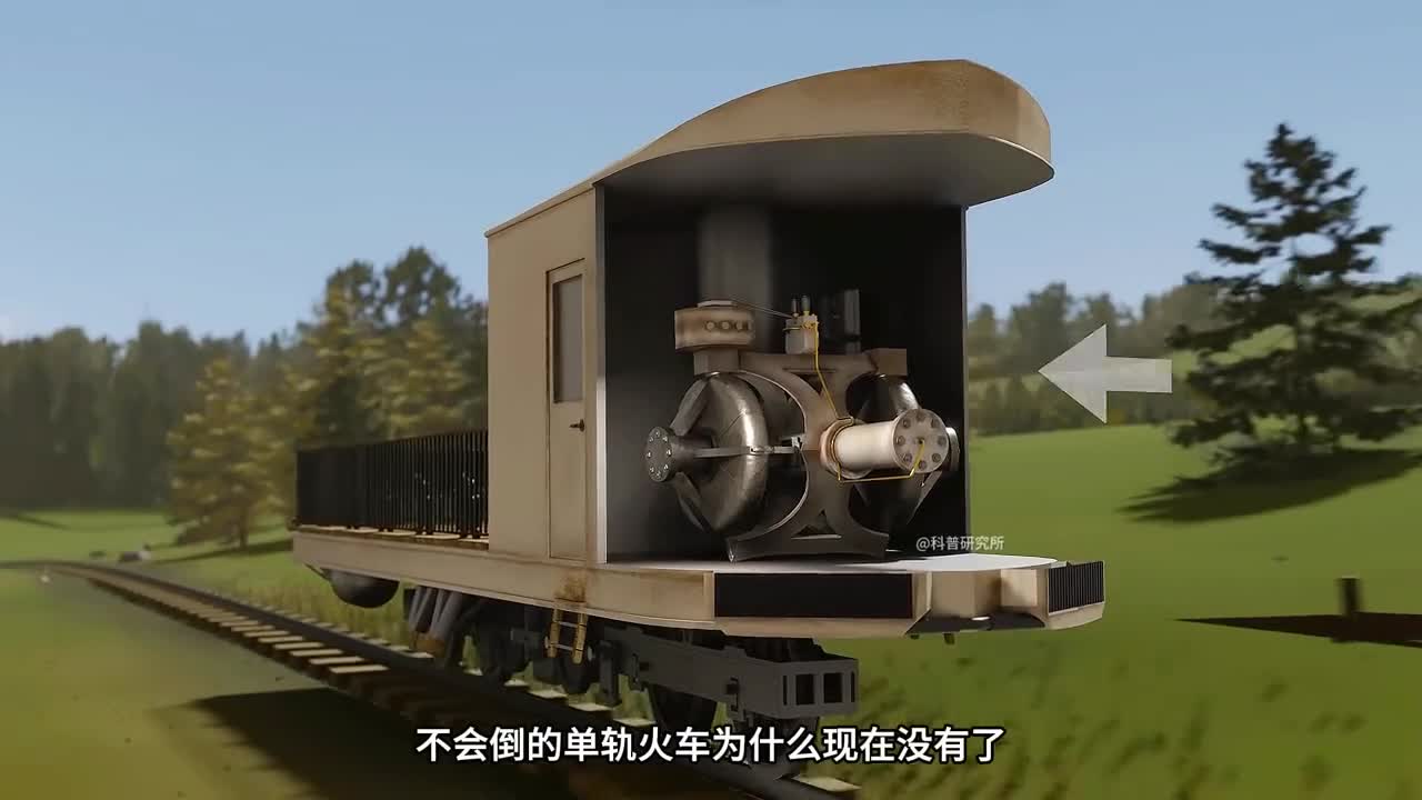 单轨火车你没见过吧它速度更快更省钱但为何现在没有了三