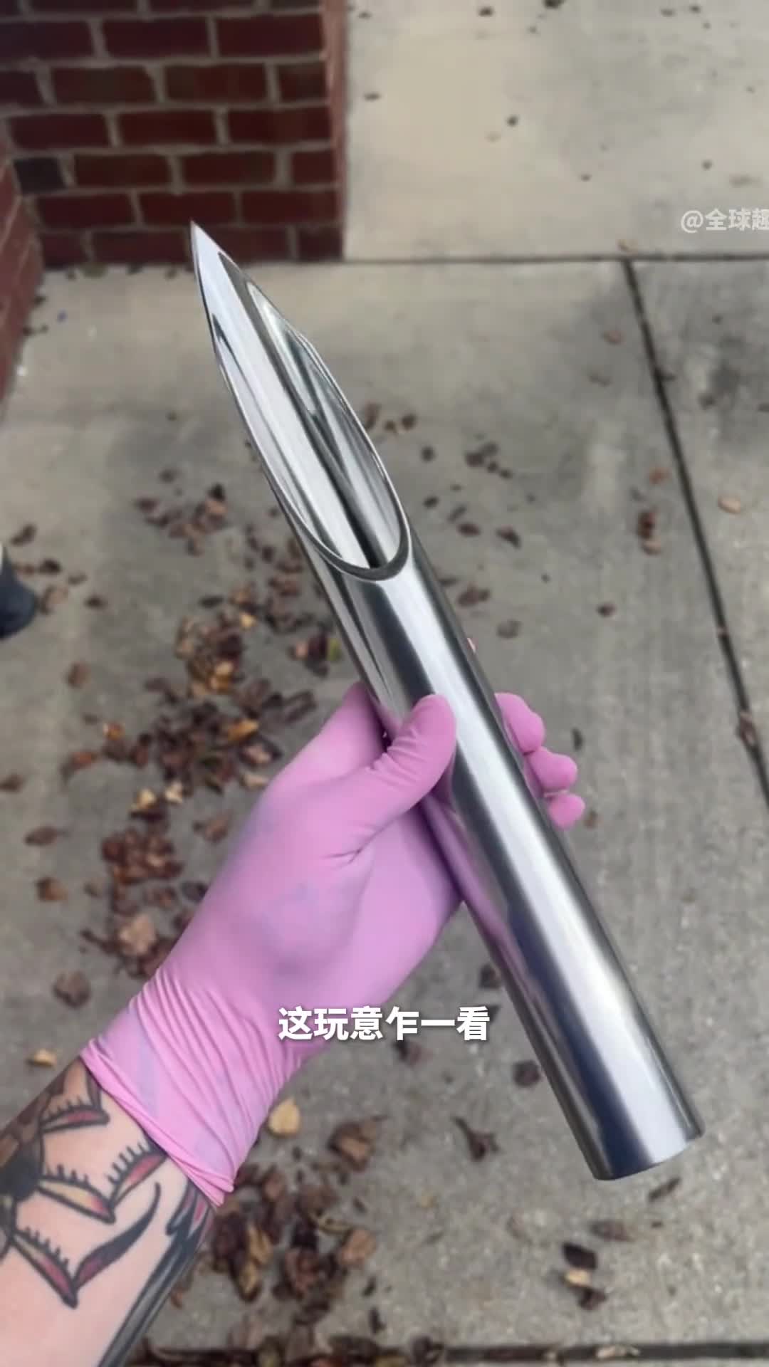 这根针太夸张了这巨型穿刺针是艺术还是工具