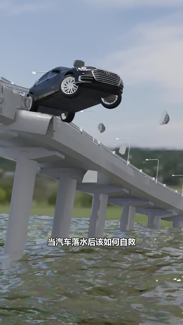 汽车落水后该怎么办