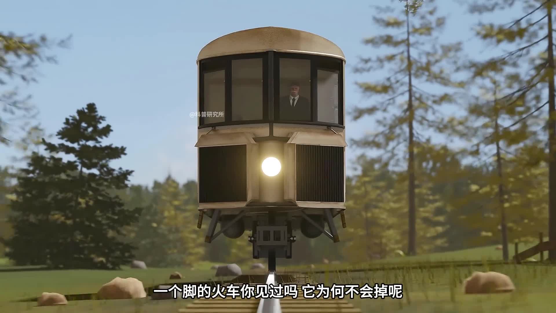 单轨火车你没见过吧它速度更快更省钱但为何现在没有了二