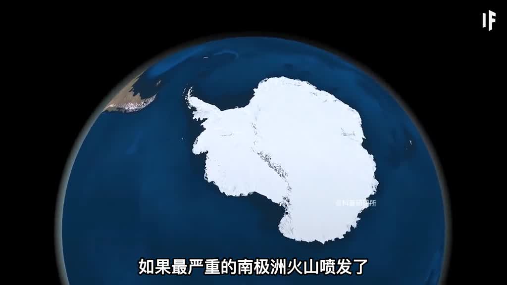 如果南极洲的冰岛火山喷发那将会影响整个地球三