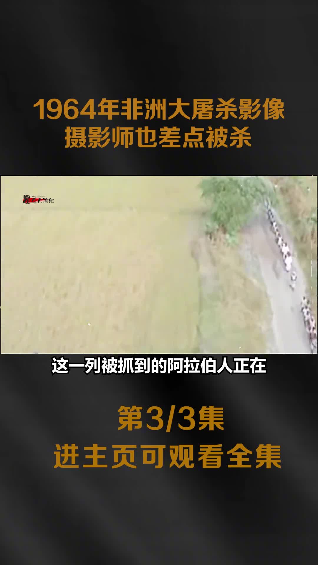 1964非洲桑给巴尔大屠杀现场实拍录像机枪扫射中摄影师差点被杀