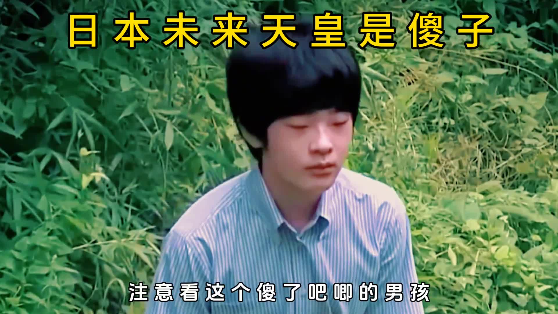 日本未来的天皇竟然是个傻子未来将娶堂姐为妻