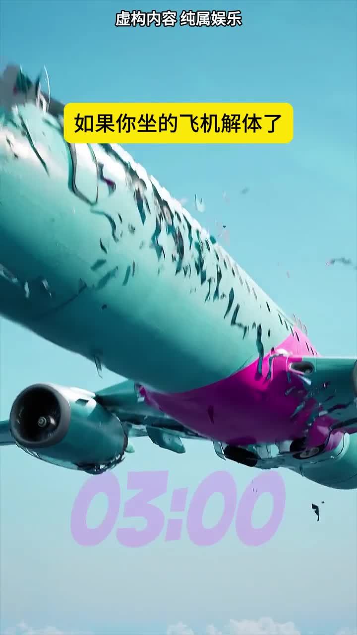 如果飞机解体了那怎么自救