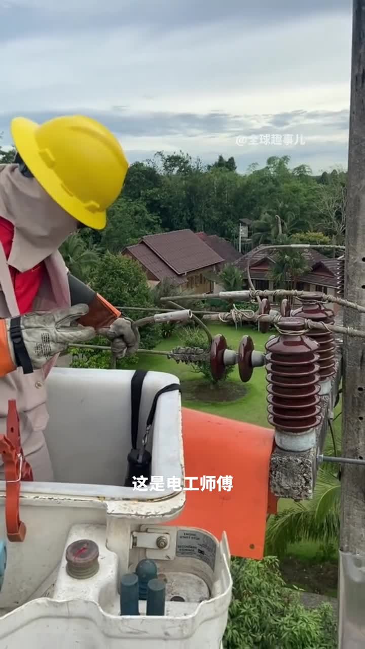 高压电线上的惊心动魄带电作业背后的技术与勇气