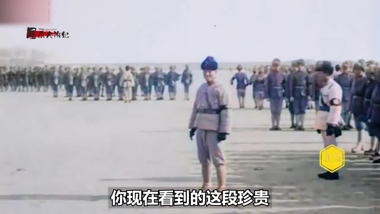 1924年直奉大战张作霖整军经武大练兵影像东北军震撼大阅兵