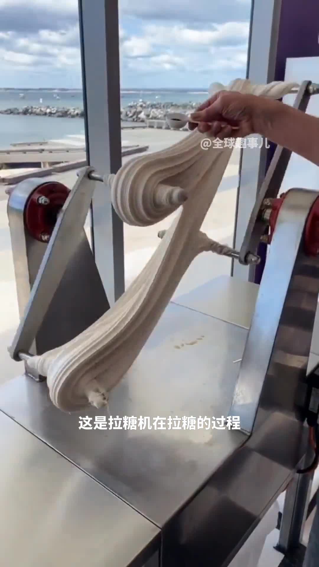 糖果界的魔法拉糖工艺让糖果焕发新生