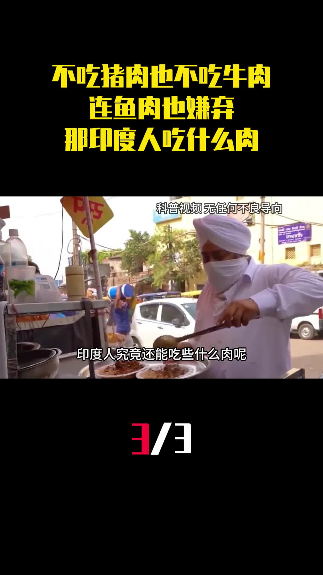 不吃猪肉也不吃牛肉连鱼肉也嫌弃那印度人究竟吃什么肉3