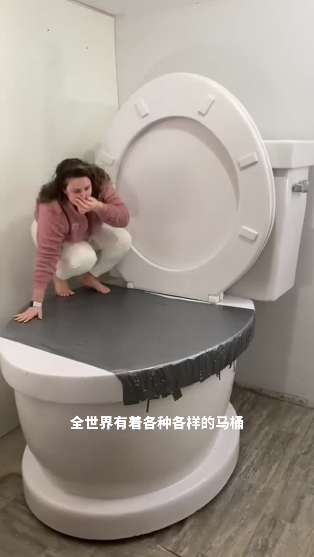 你见过马桶里着火吗焚烧马桶不需要水烧成灰烬还能变肥料