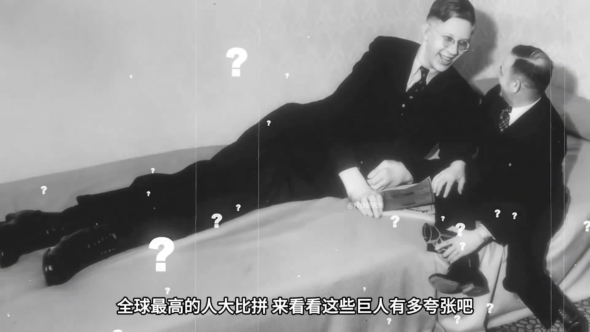 全世界最高的人大对比最高的人太夸张了三