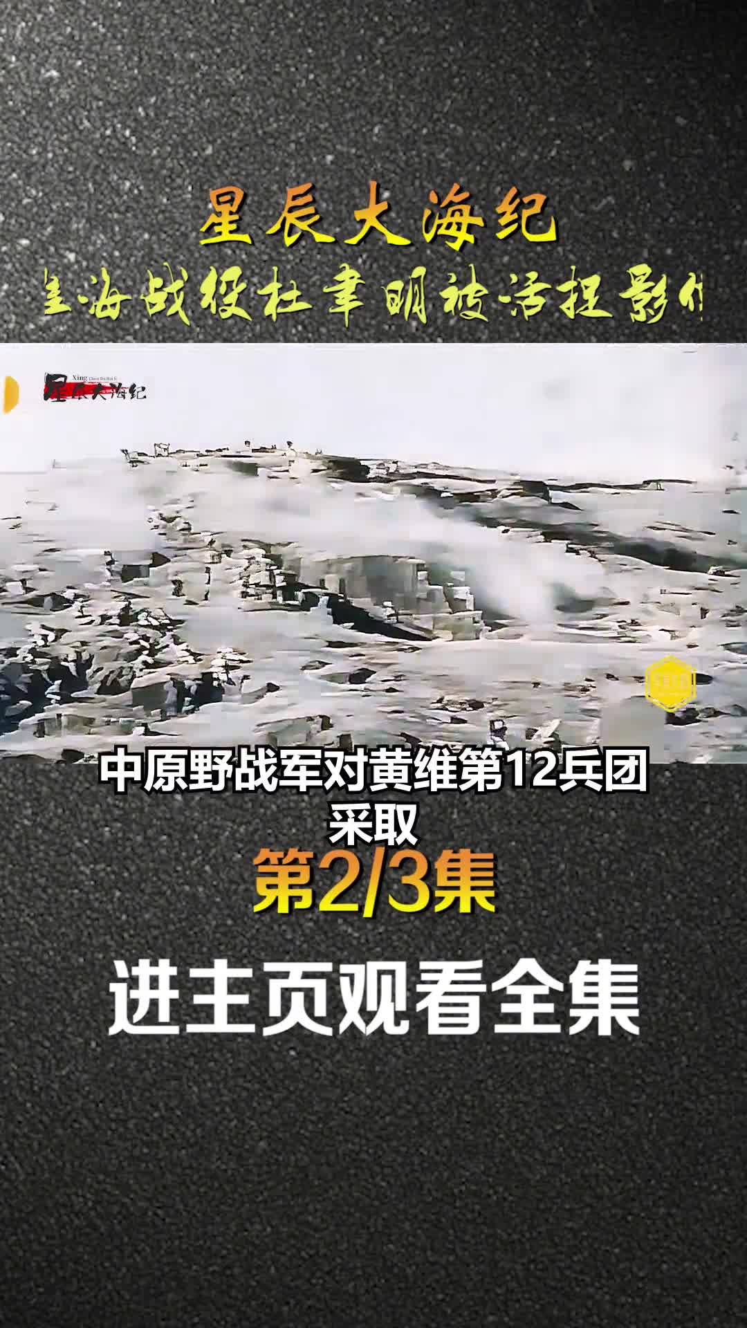 1949年淮海战役蒋军80万倍击败解放军活捉司令杜垏明时期真实录像