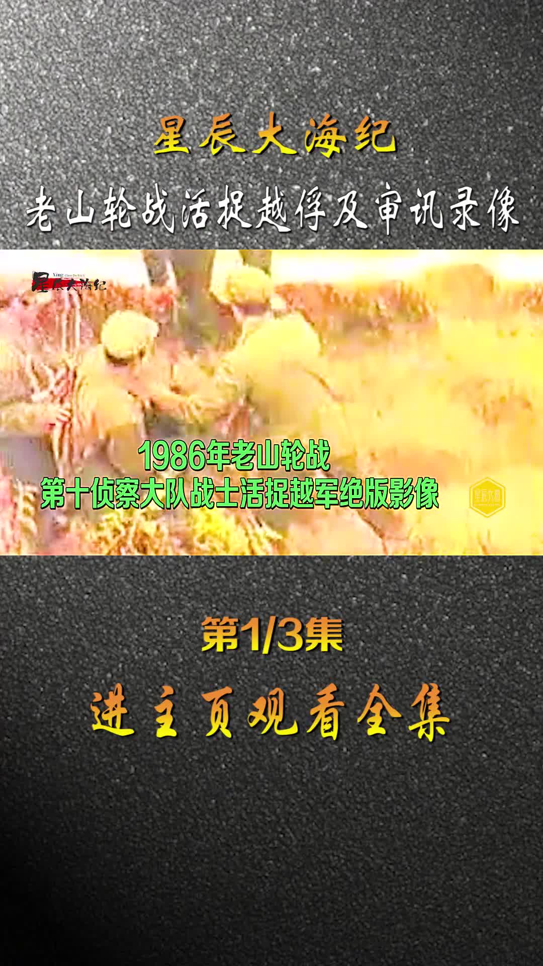 1986年我军活捉越军以及审问影像