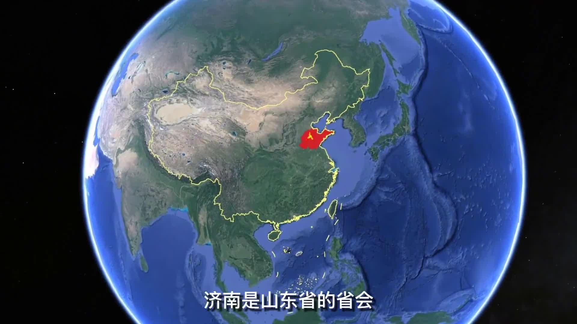 老济南有多美泉水之城温润如玉三维地图8分钟游览山东济南