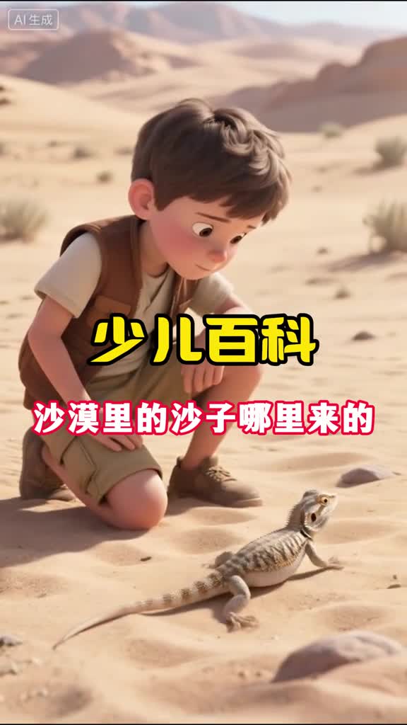 少儿科普百科沙漠里的沙子是哪里来的