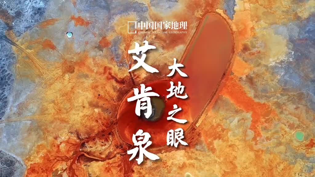 这是一只奇特绚丽的大地之眼如此深邃还有一丝无法言说的神秘