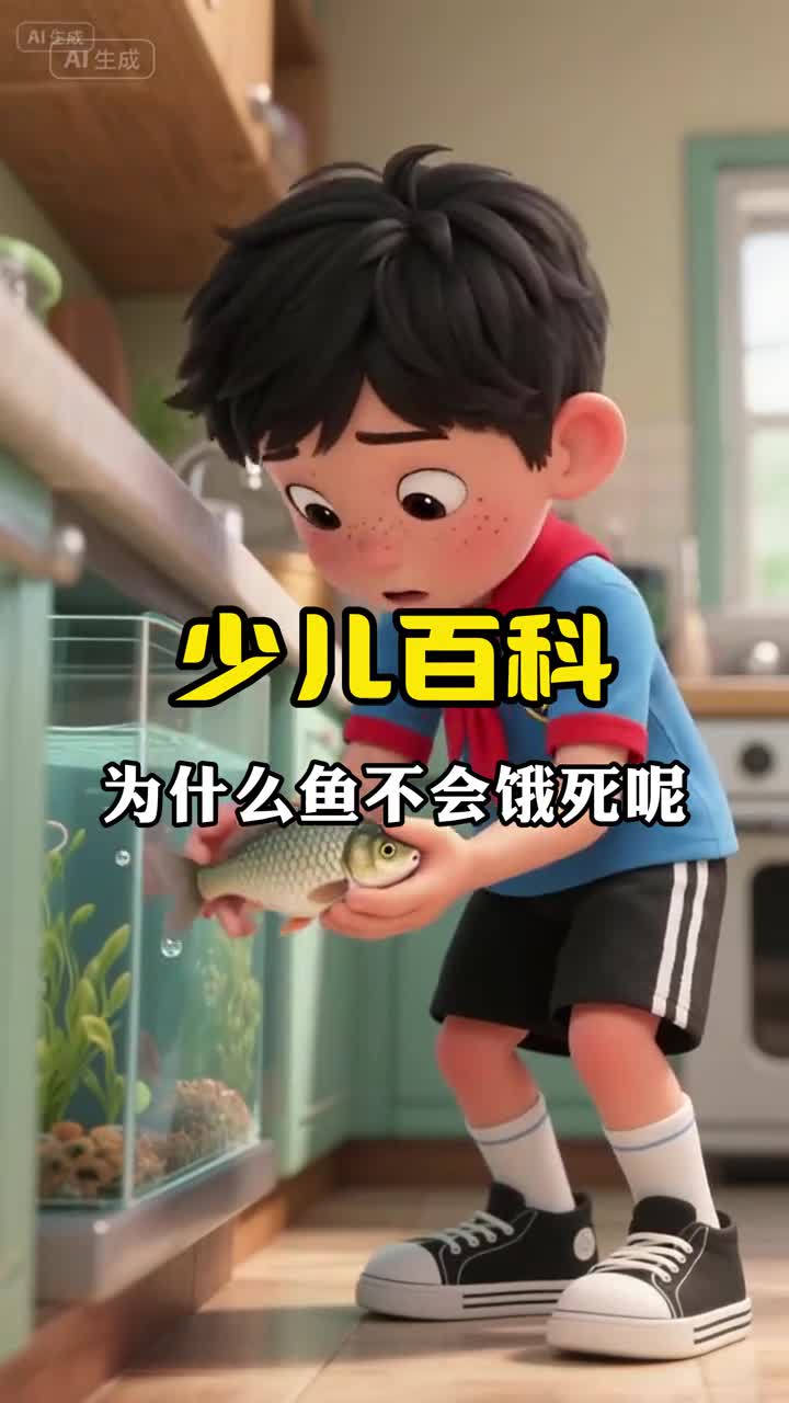 少儿科普百科为什么鱼不会饿死呢