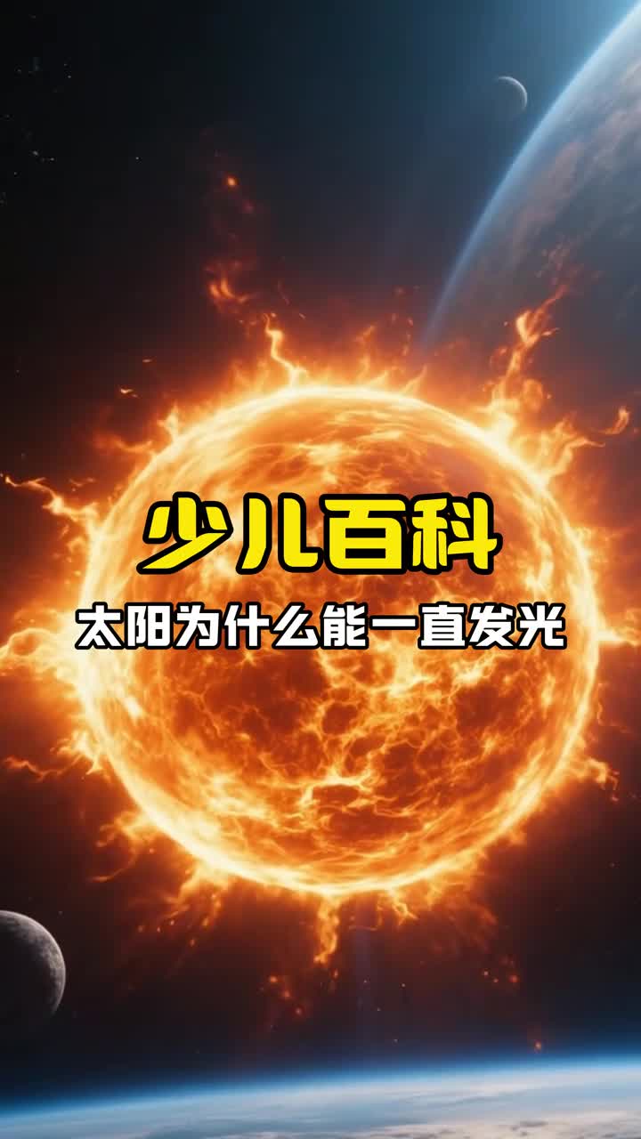 少儿科普百科为什么太阳可以一直发光发热呢