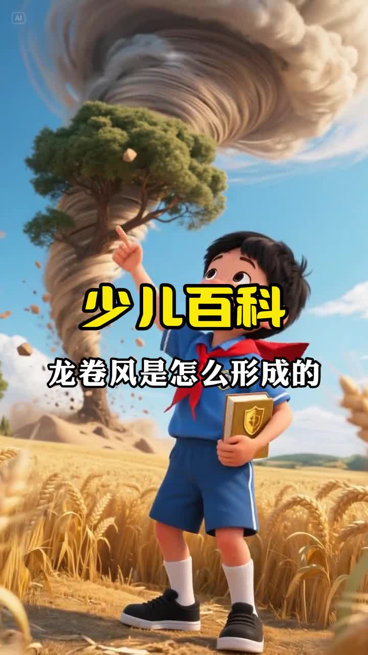 少儿科普百科龙卷风是怎么形成的呢
