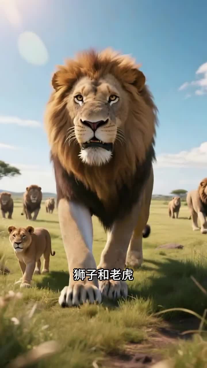 少儿科普百科狮子和老虎到底谁更厉害