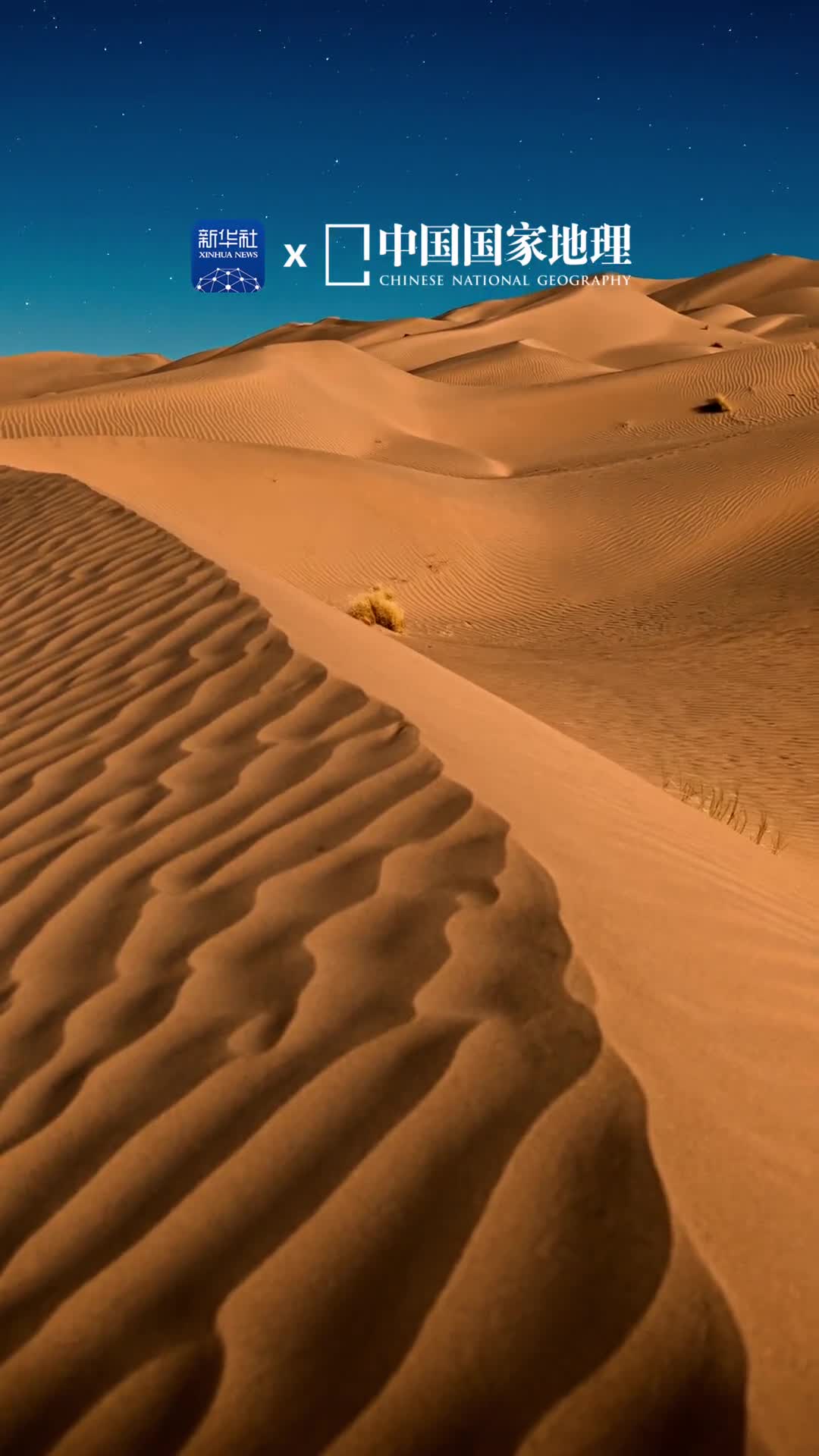 风沙造就的曲线美沙丘曲线是西北干旱区的美景这片沙漠位于甘肃敦煌滚滚风沙见证了敦煌的历史变迁又在日夜间往复循环