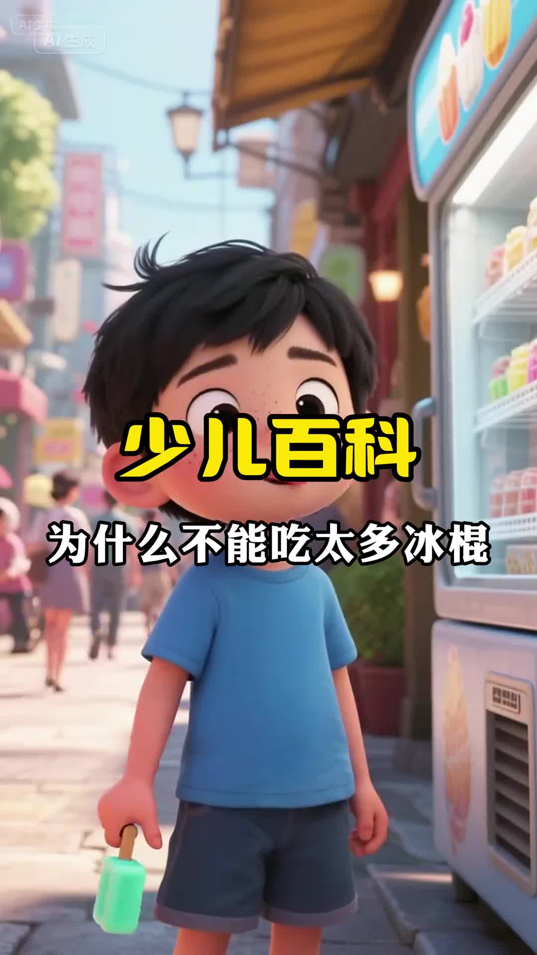 少儿科普百科为什么不能吃太多冰淇淋