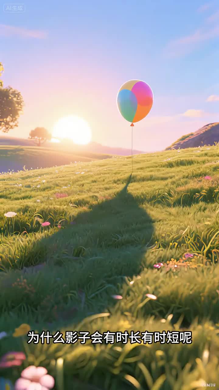 少儿科普百科为什么影子会有时长有时短呢