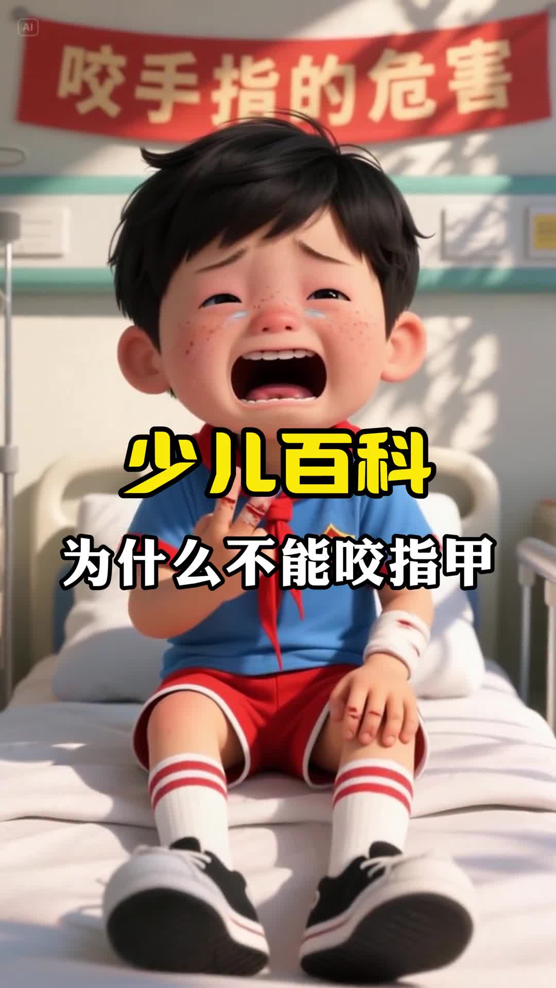 少儿科普百科为什么不能咬指甲呢