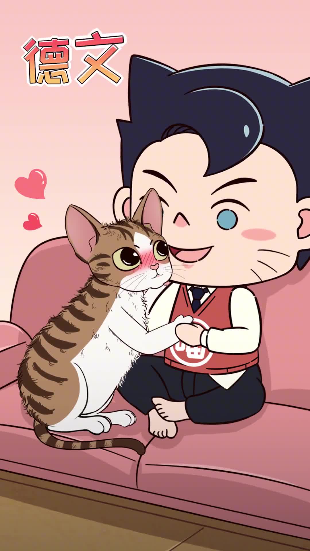 养一只德文卷毛猫是什么体验不爱掉毛性格像狗而且