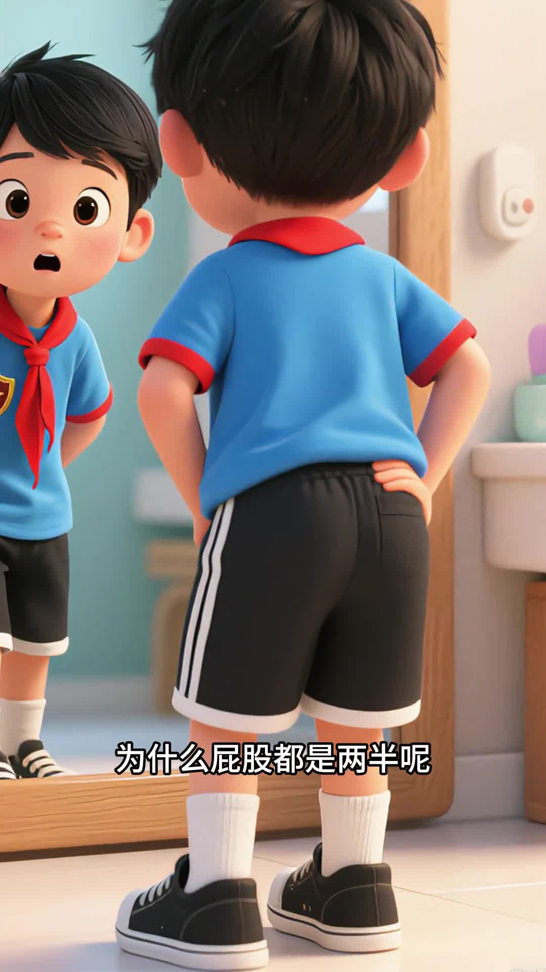 少儿科普百科为什么屁股都是两瓣呢
