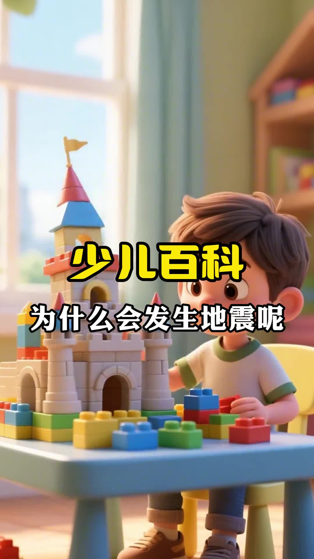 少儿科普百科为什么会发生地震呢