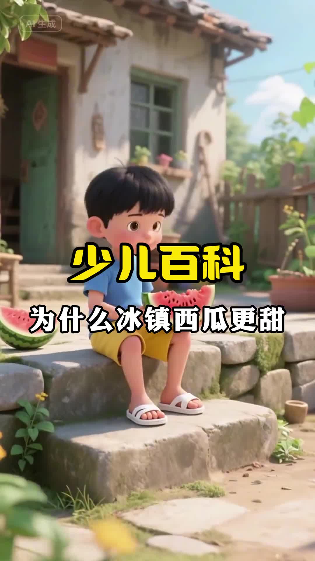 少儿科普百科为什么冰镇西瓜会更甜呢