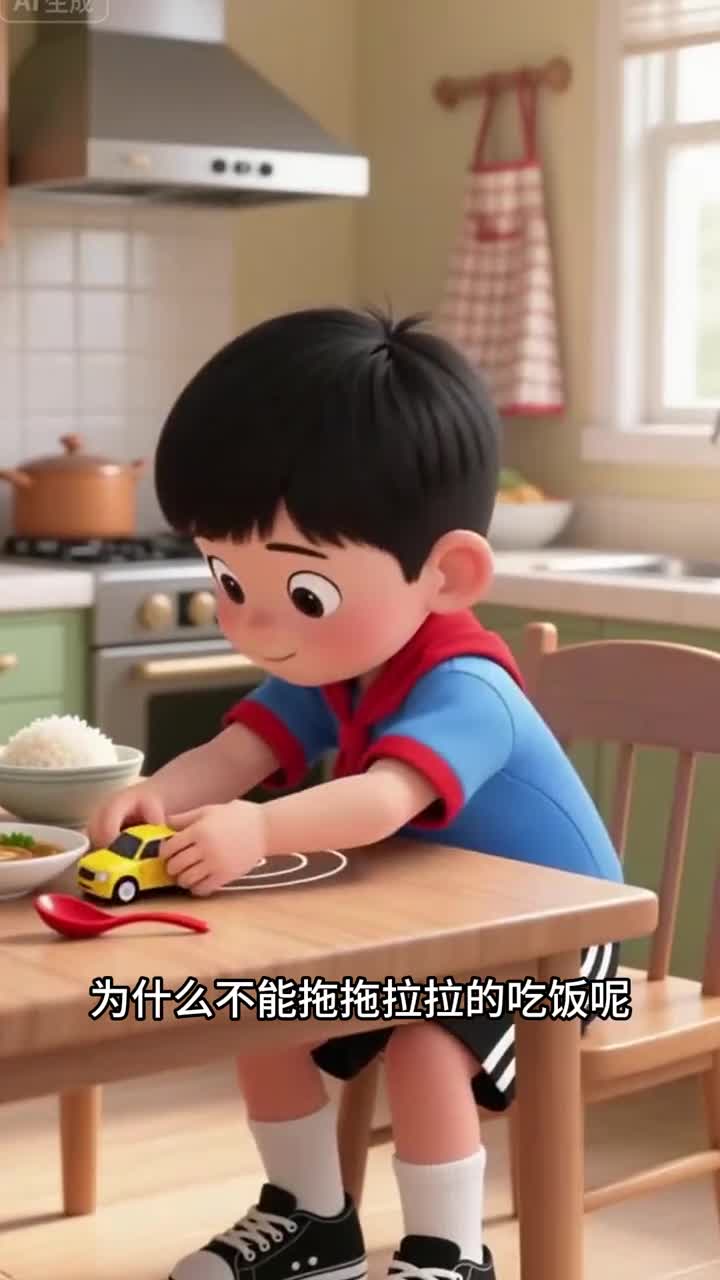 少儿科普百科为什么吃饭不能拖拖拉拉