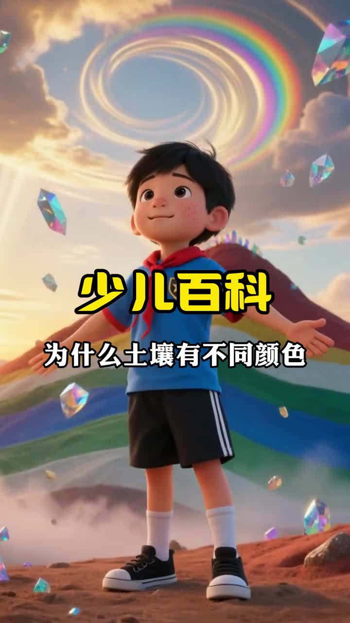 少儿科普百科为什么土壤会有不同的颜色呢