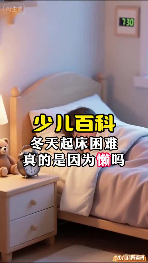 少儿科普百科为什么冬天起床会那么困难呢