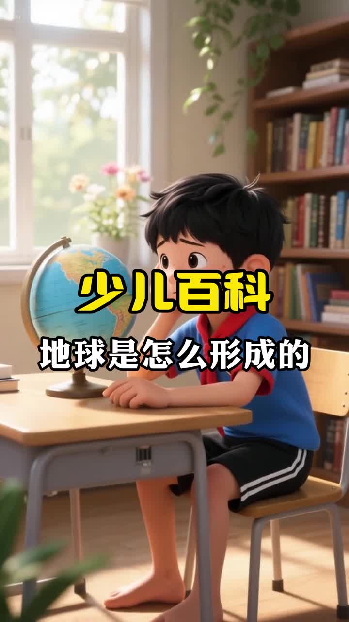 少儿科普百科地球是怎么形成的